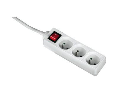 Listwa zasilająca Hama "STANDARD" 3GN, 1,5M